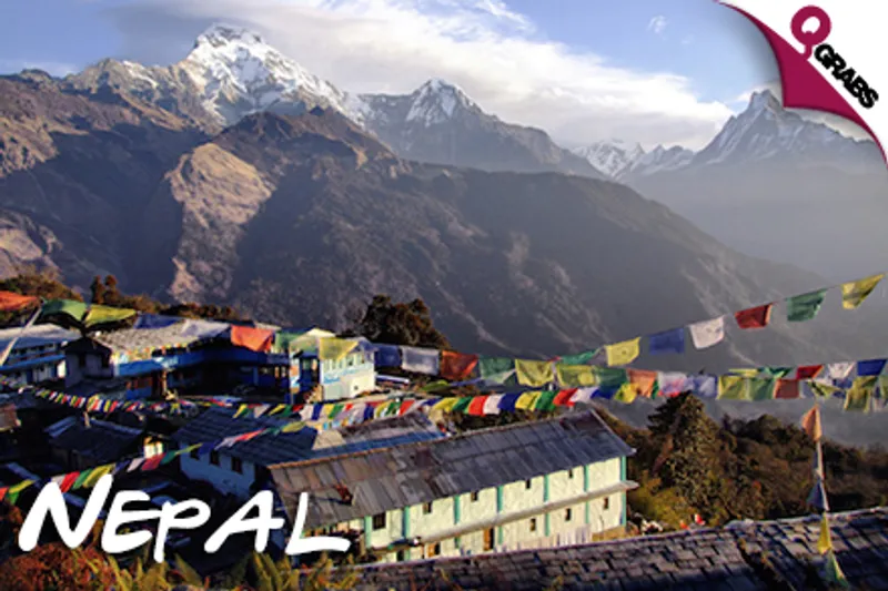 From QR1097 Per Person, Witness True Beauty by Trekking Through Nepal for 6-Day Trip INCLUDING Sightseeing, Meals and more! (Up to QR8756 Value)